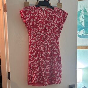 Red Floral Dress